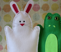 Spring Hand Puppets
