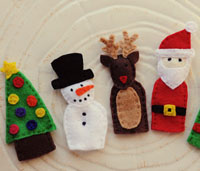 Holiday Finger Puppets