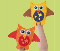 Owl Hand Puppet by Jo Ann